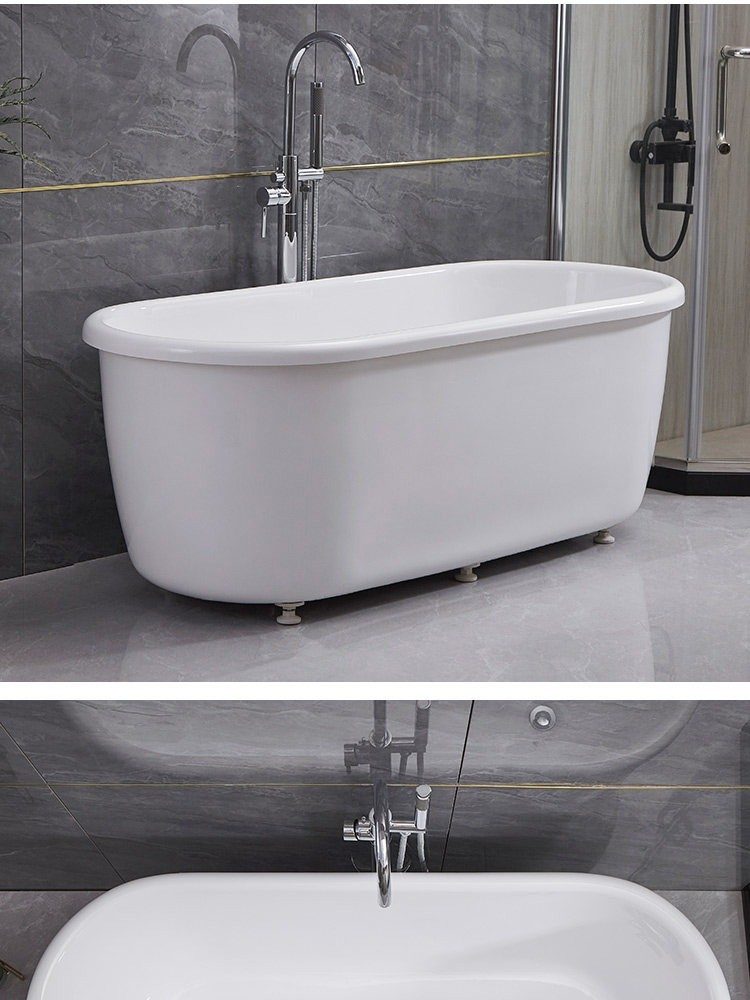 Extra-Deep Oval Soaking Tub: product detail 13