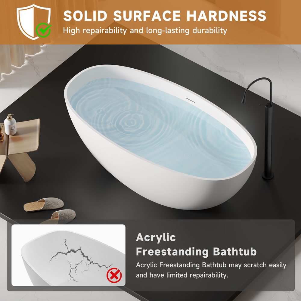 Oval Freestanding Tub 1550 mm: product detail 3