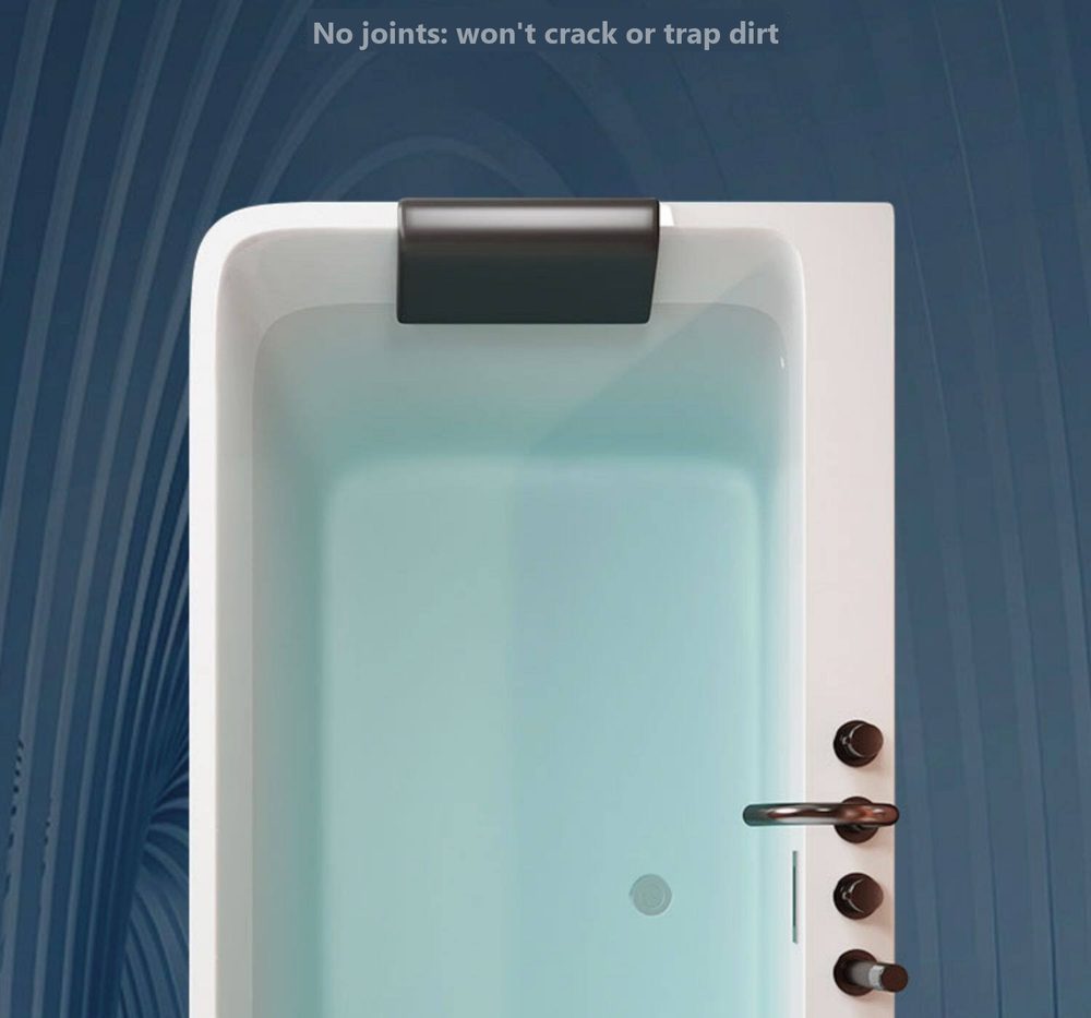 Rectangular Tub with Soft Headrest: product detail 3